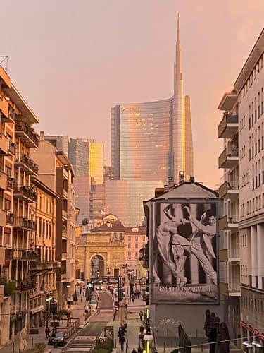 Tanto colore a Milano